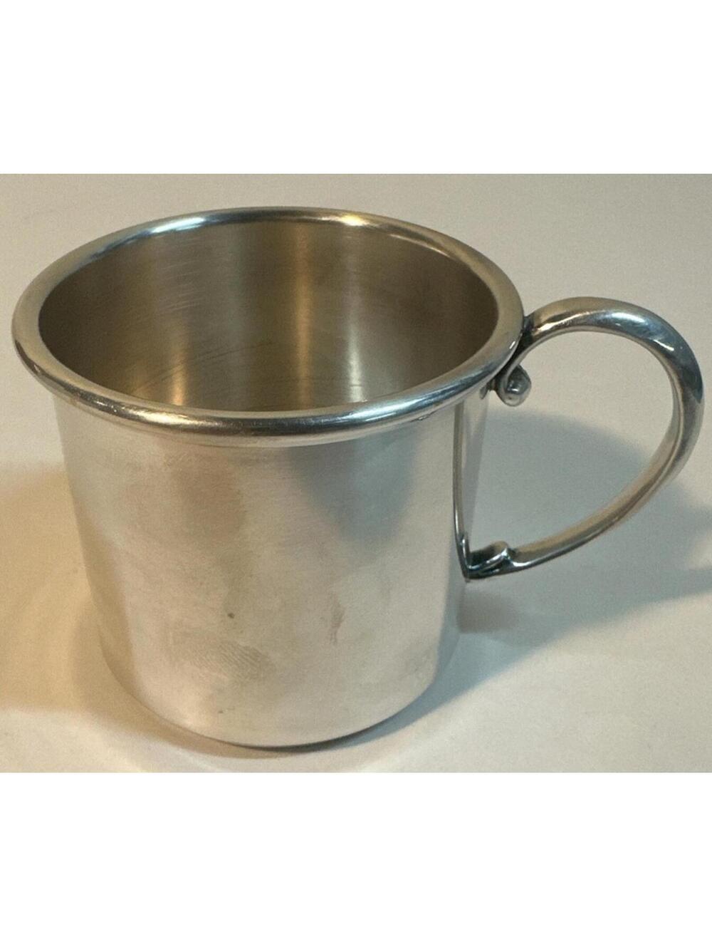 Vintage SilverPlate By Boardman Baby Child Cup Mug Weighs 80 Grams 2.25 T